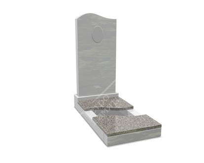 Надгробная плита из серого гранита НП-05