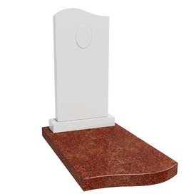 Надгробная плита из красного гранита НП-02