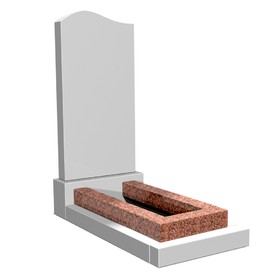 Надгробная плита из розового гранита НП-13